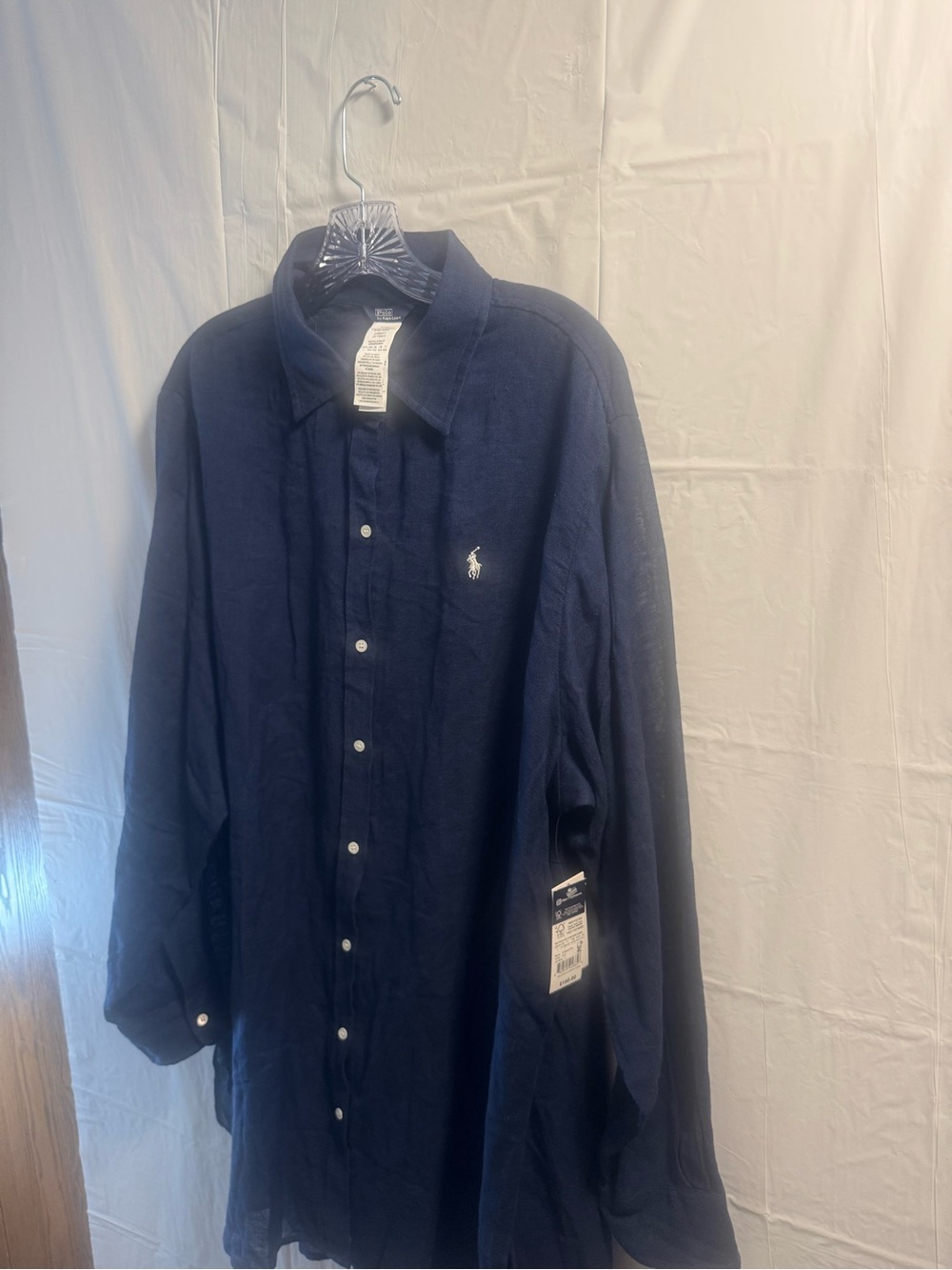 Polo by Ralph Lauren Navy Dress with Yellow Logo - Picture 5 of 8
